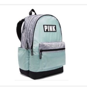 (SOLD)Pink Victoria Secret Campus backpack